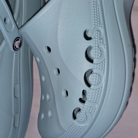 CROCS Sz:W8 Color:Blue Platform - Picture 6 of 11